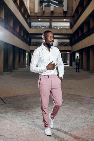 Trousers and T-shirts