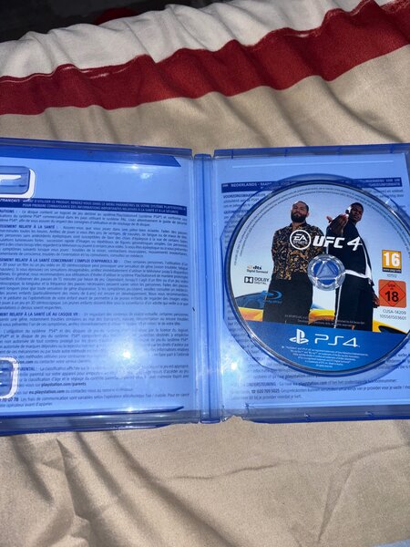 UFC 4 jeu ps4