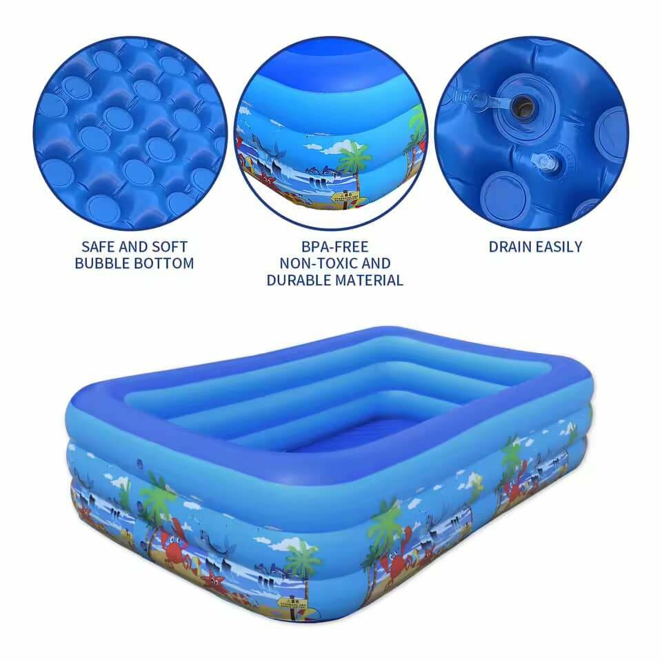 Piscine gonflable en PVC