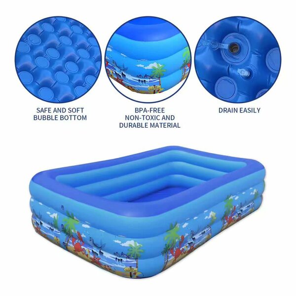 Piscine gonflable en PVC