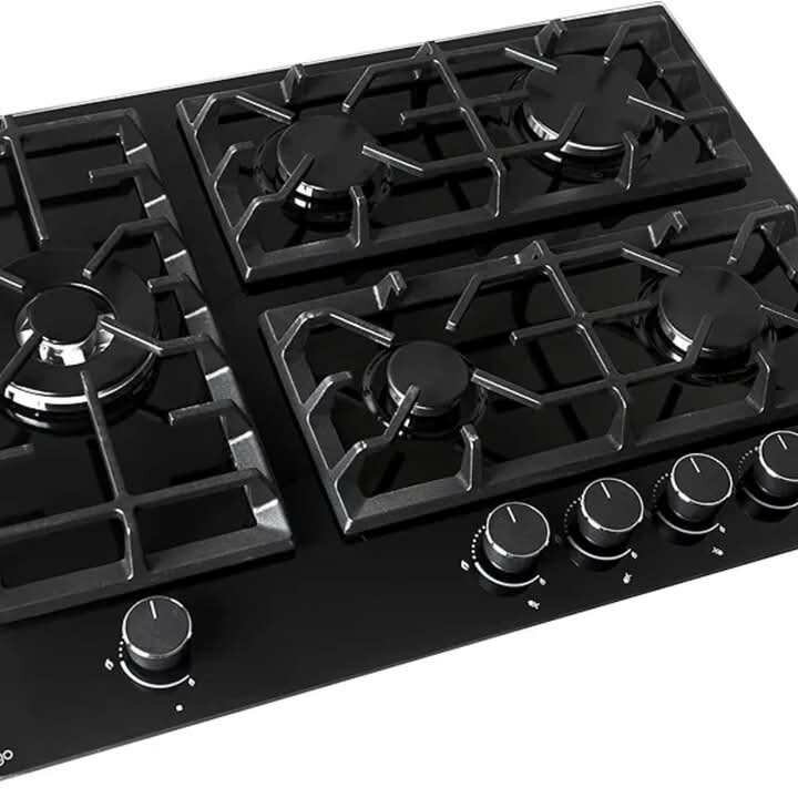 Built-in gas hob with Wok - 90cm