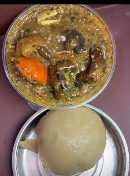 Bon placali avec sauce kopê