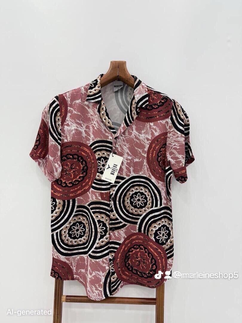 Chemise imprimée tendance