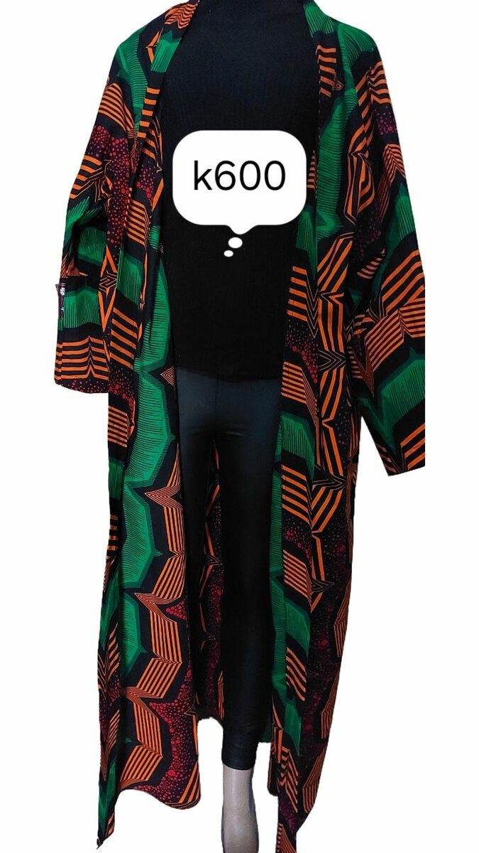 Kimono jackets 100% cotton chitenge fabric