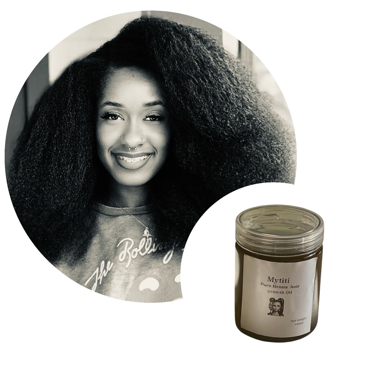 Henna hair growth oil