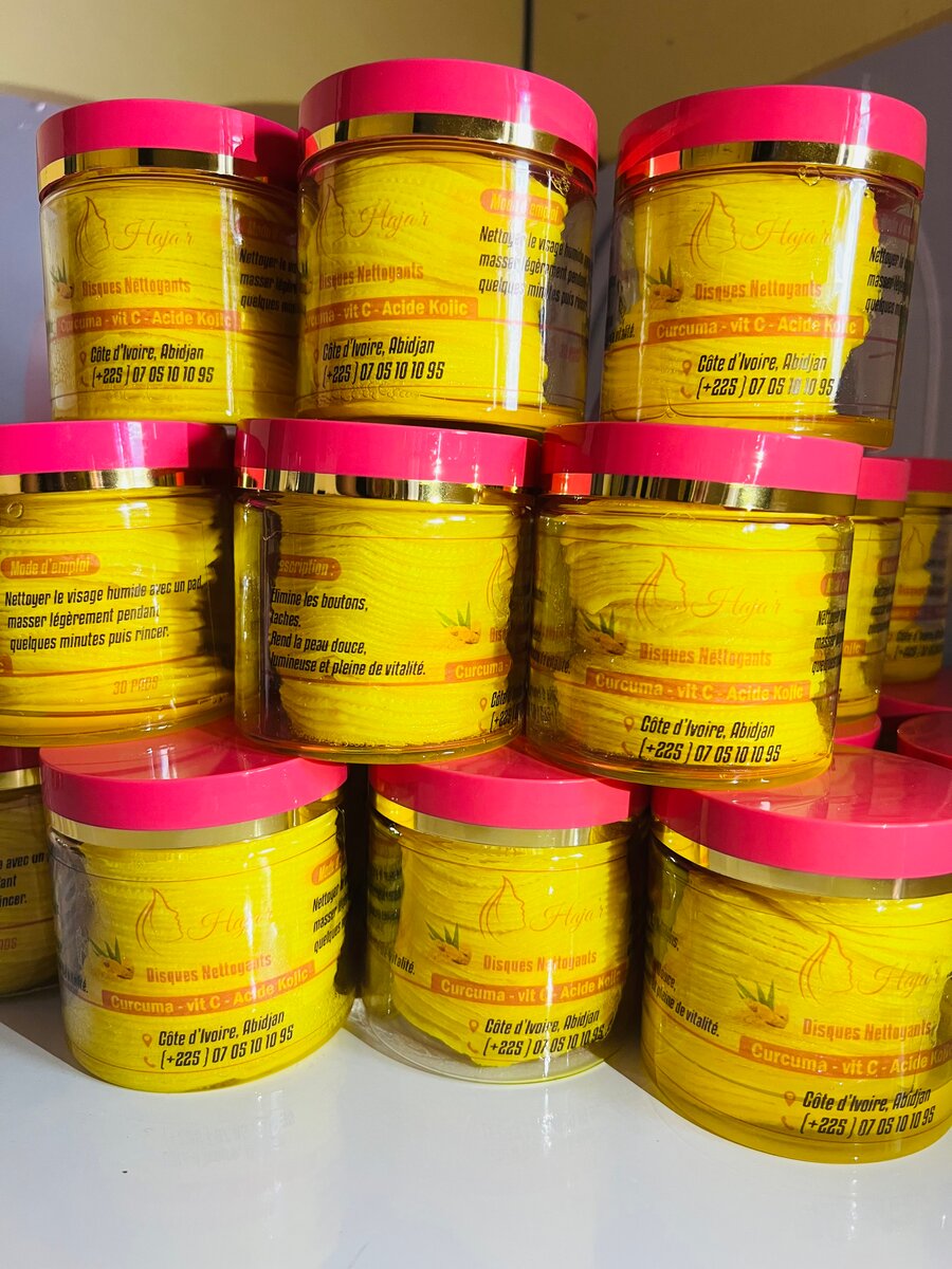 Pads exfoliants anti-taches