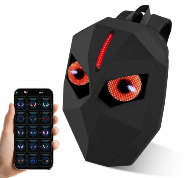 Sac à dos LED interactif
