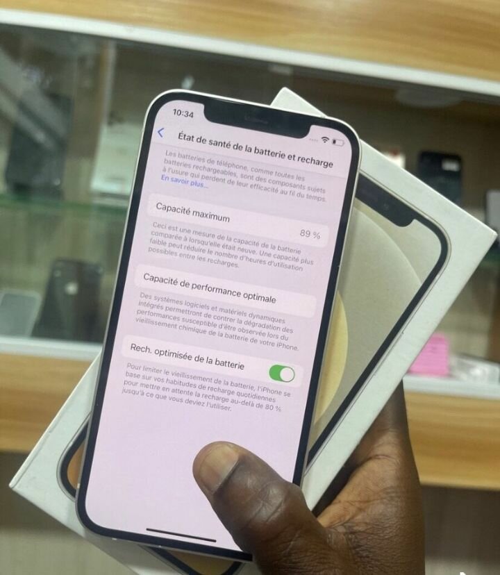 iPhone 12 Blanc Reconditionné