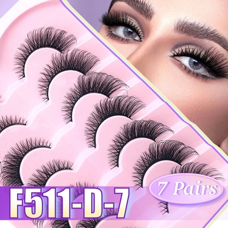 Cils 3D Volumineux 7 Paires