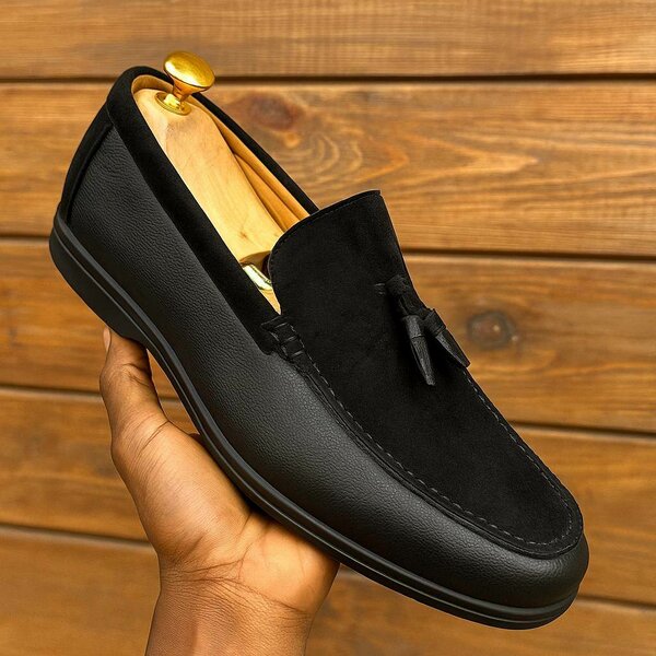 Mocassins en cuir pour hommes