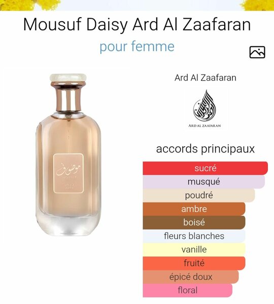 Parfum Femme Mousuf Daisy