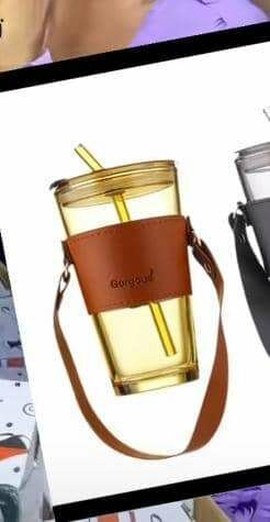 Gobelet Voyage avec Sangle