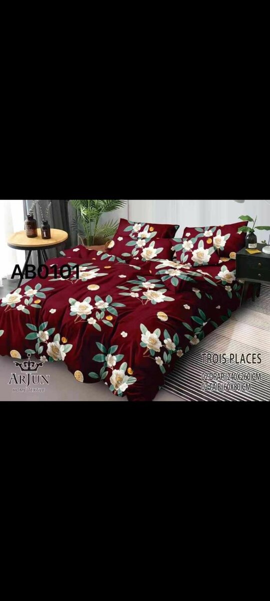 Draps de lit 3 places