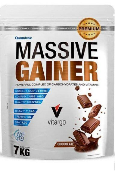 MASSIVE MASS GAINER (Quamtrax nutrition)7kg