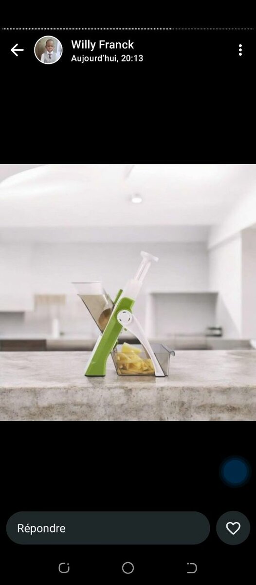 Trancheuse de légumes efficace