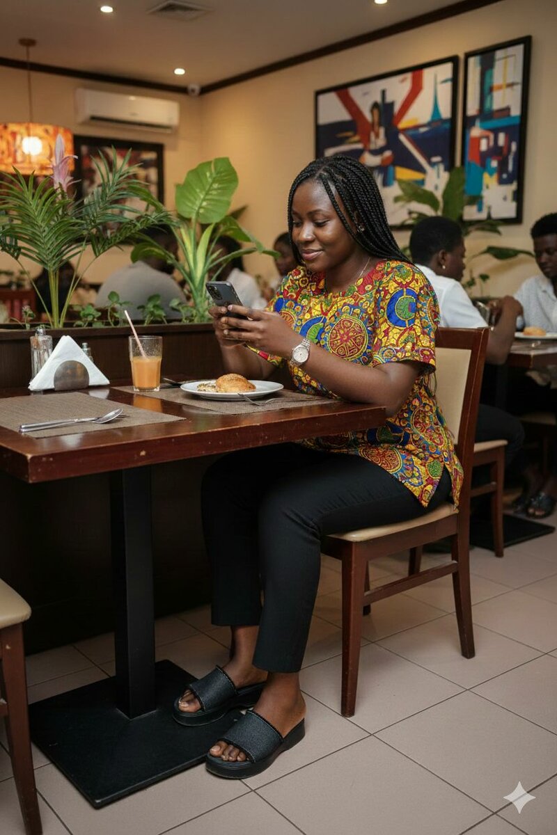 Sandales compensées noires élégantes