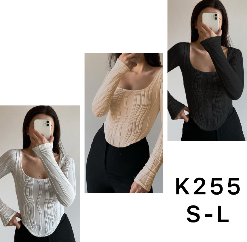 long sleeve blouse in different colors