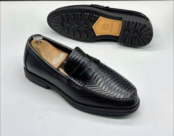 Mocassins élégants en cuir