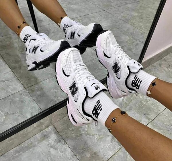 Baskets blanches New Balance