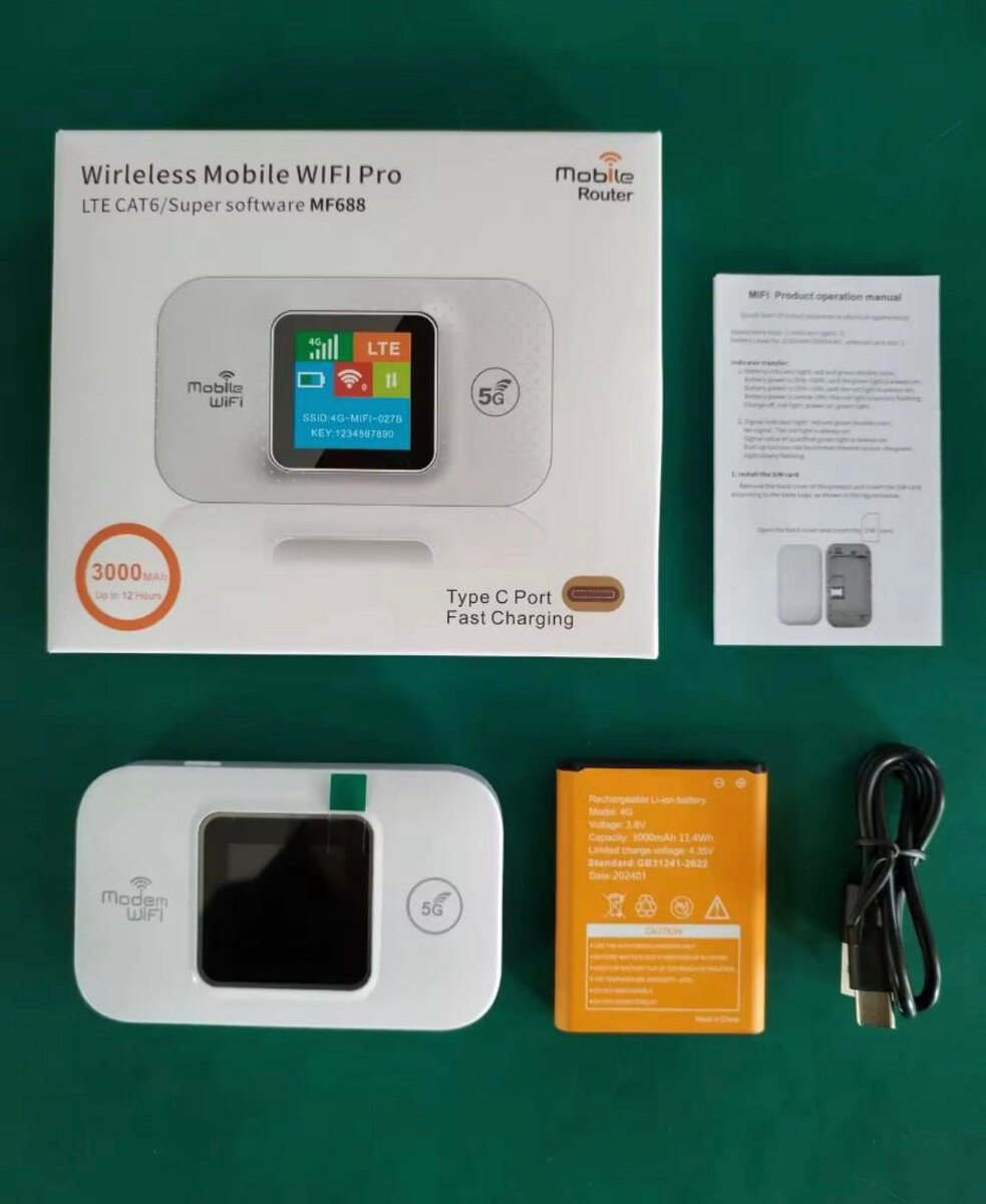 Routeur mobile WiFi LTE Pro 5G