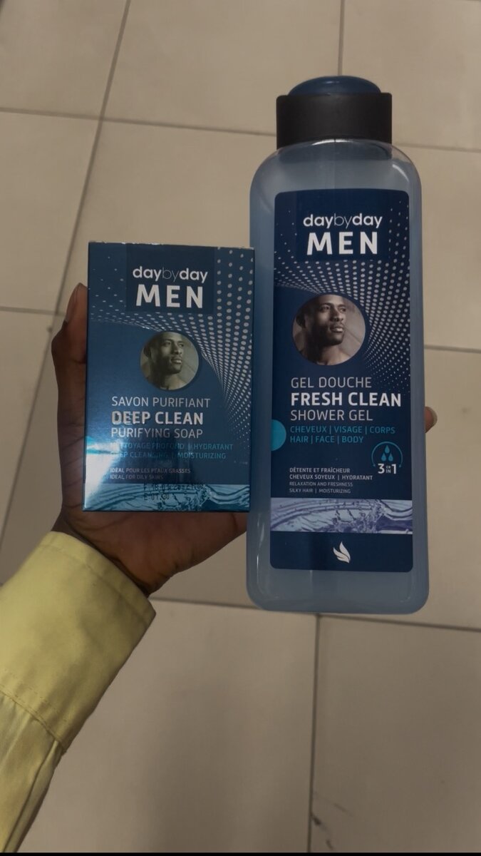 Gel douche + Savon pour homme