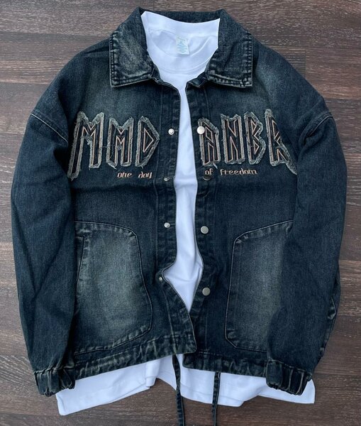 Veste en jean stylée pour homme