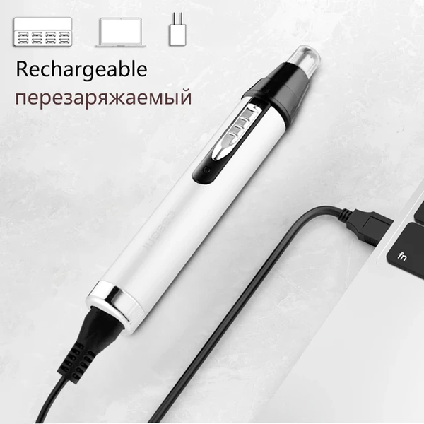 Tondeuse deux bouts électronique rechargeable