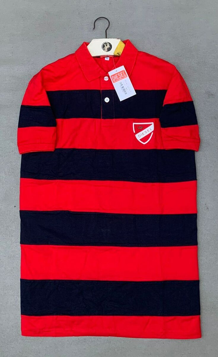 Polo rayé pour hommes élégance