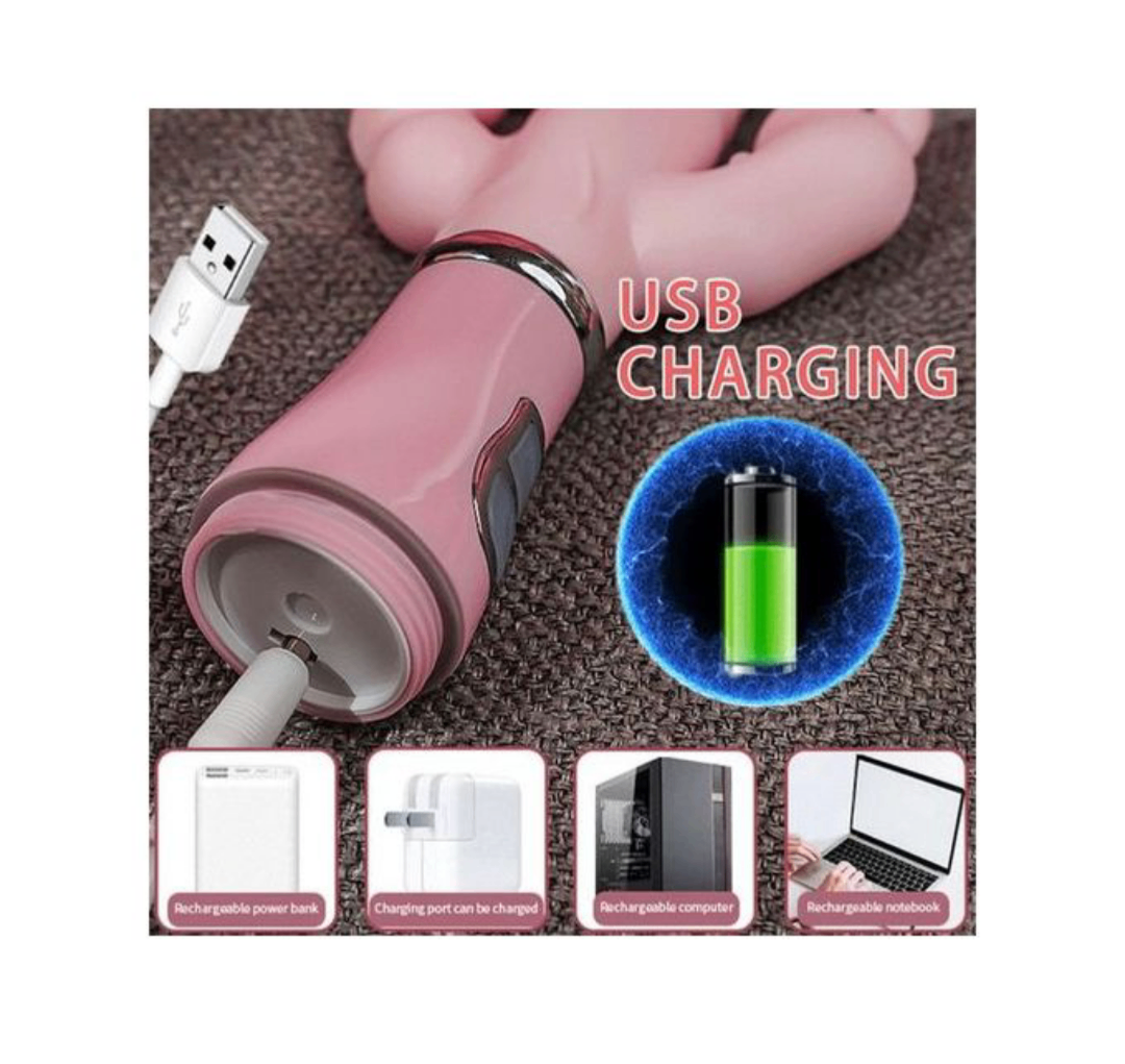 Vibrateur Rechargeable USB Rose