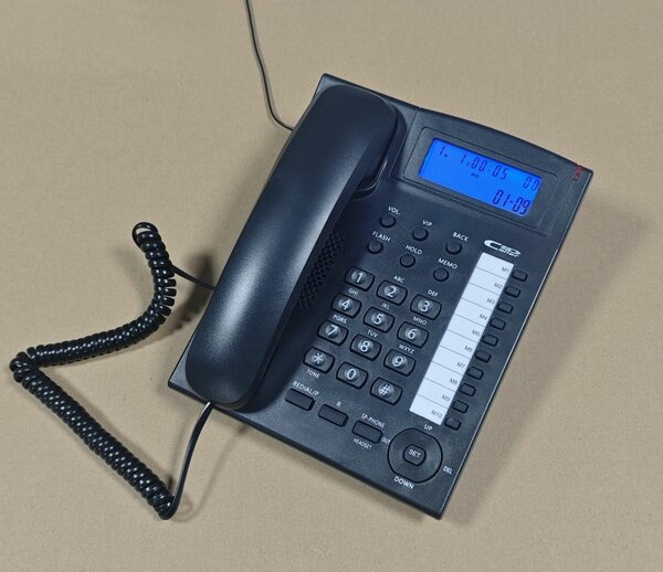 Téléphone fixe moderne