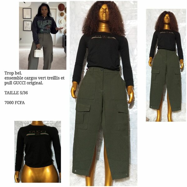 Ensemble Cargo Femme Chic