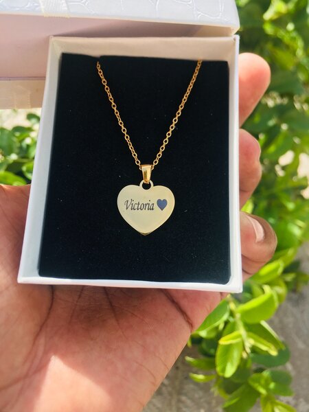 Heart necklaces