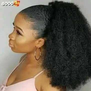Postiche Afro Volume Naturel