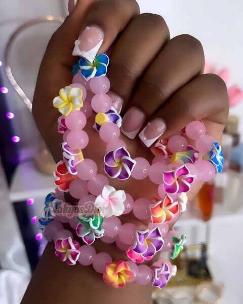 Bracelet  fleurs