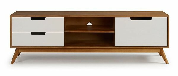 Meuble TV scandinave bois