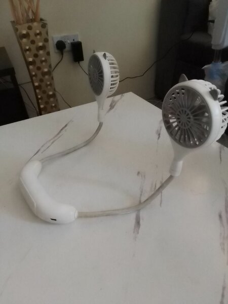 360 degree adjustable rechargeable neck (multiple use)fans