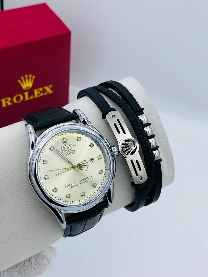 Rolex w/ Bracelet (Men)