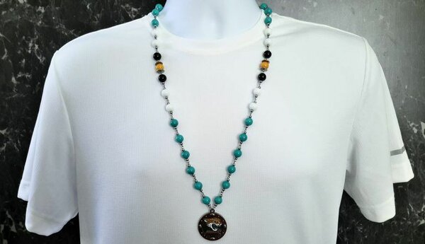 Jacksonville Jaguars Team Beads Necklace