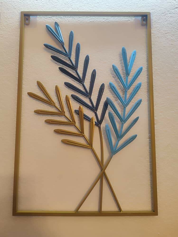 Décoration murale en métal