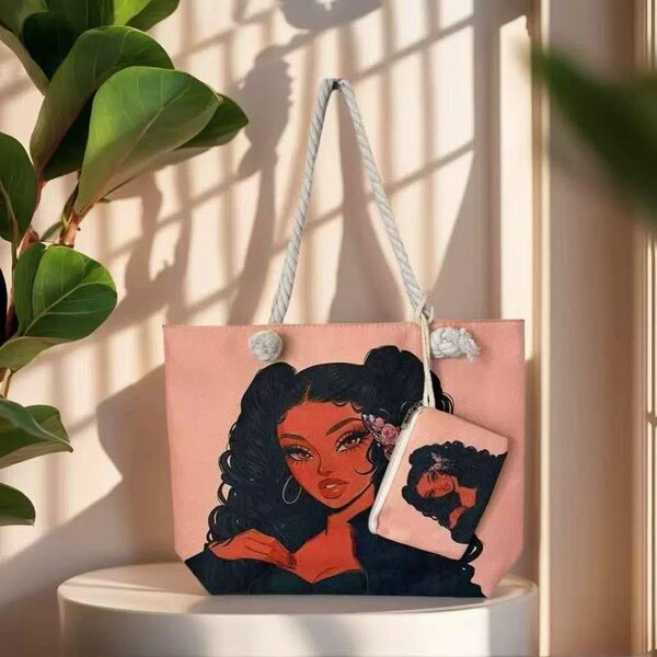 Sac à main illustré élégant