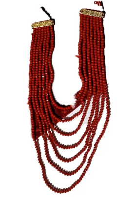 7 Lri Mala Band colored Moti