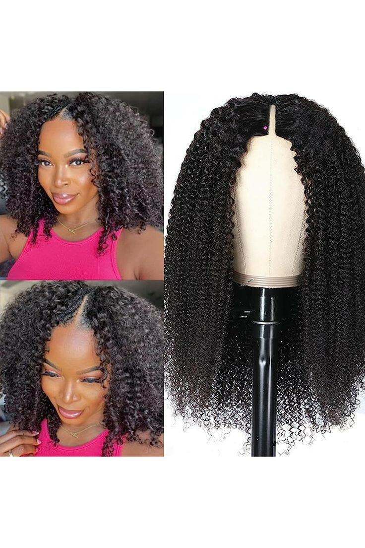 Demi-perruque naturelle courte