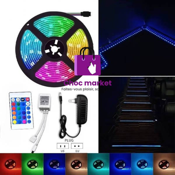 Bande lumineuse avec commande