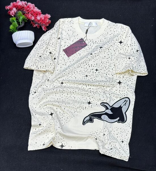 T-shirt orque impression étoilée