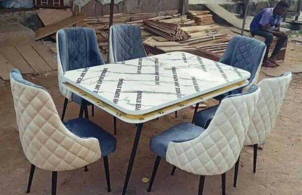 Table à manger moderne pour 6