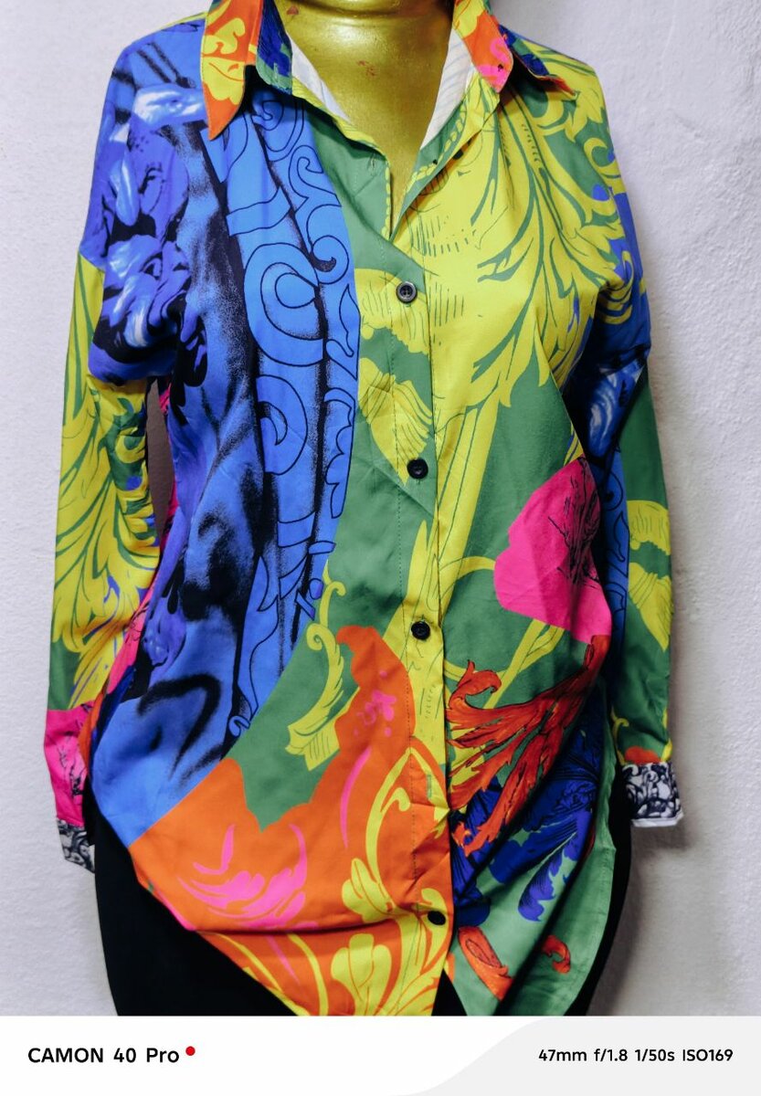 Tunique colorée bohème chic