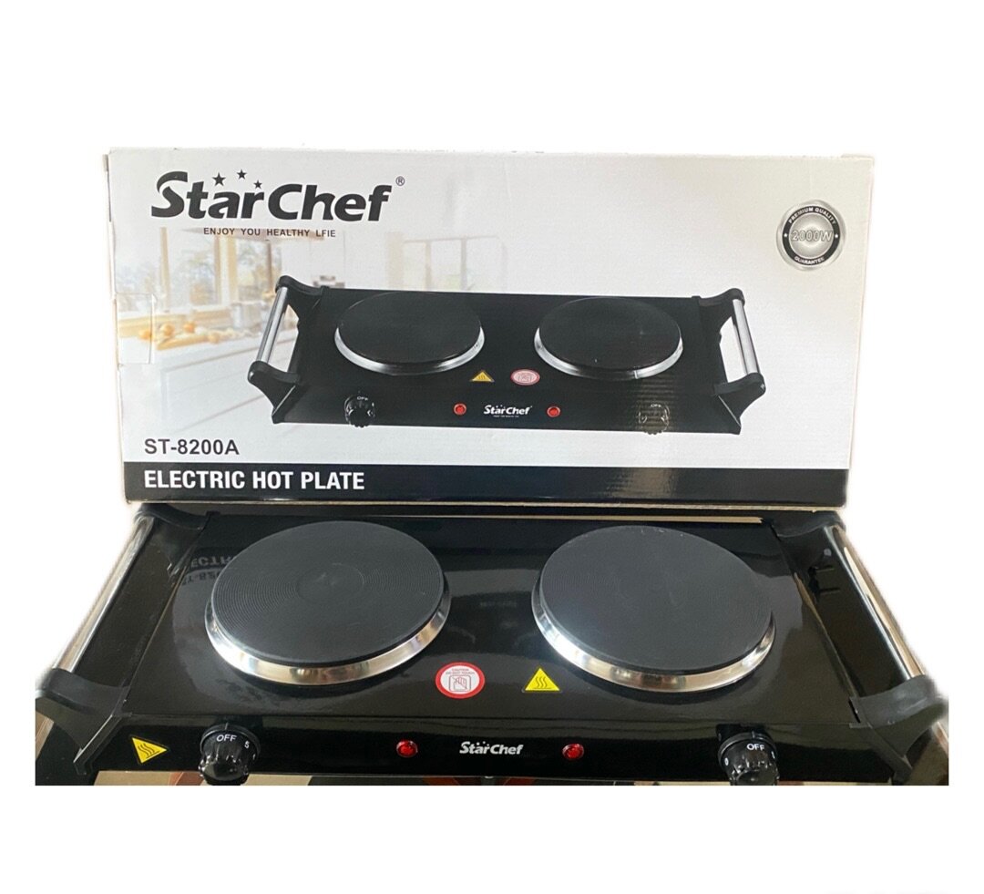 Double Electric Hot Plate Stove