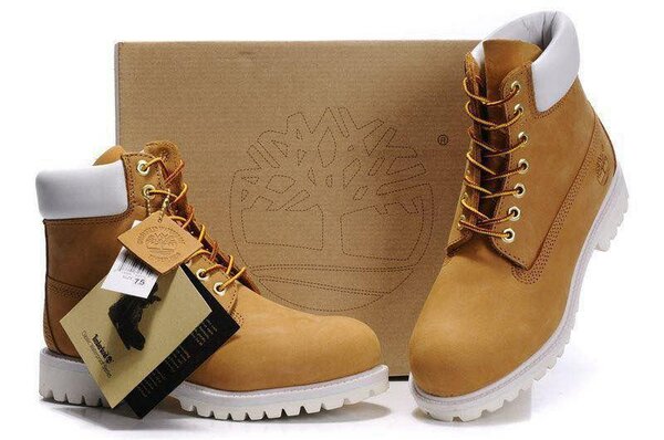 Bottes en cuir imperméables homme