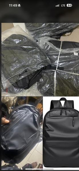 Sac à dos élégant en cuir synthétique