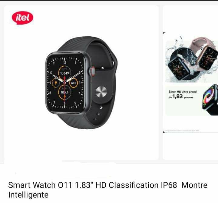 Montre connectée, écouteur bluetooth